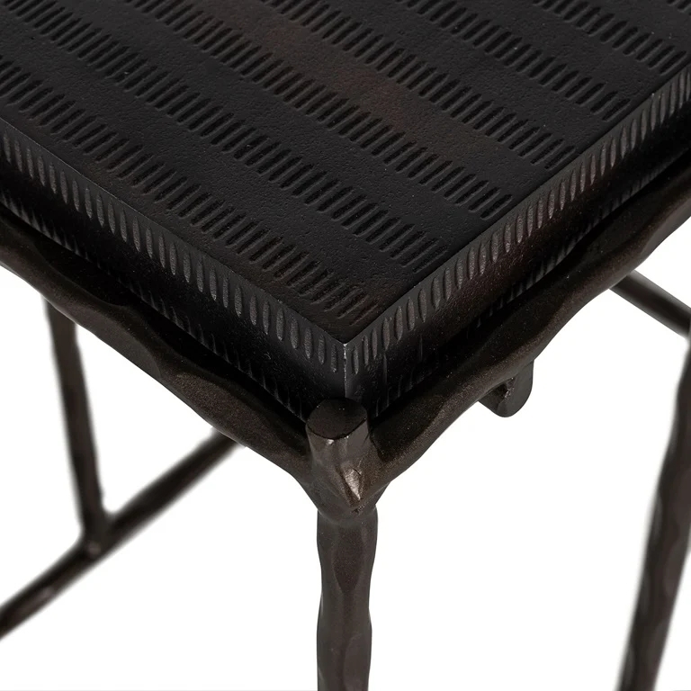 Product photograph of Ventana Black Sofa Side Table from Choice Furniture Superstore.