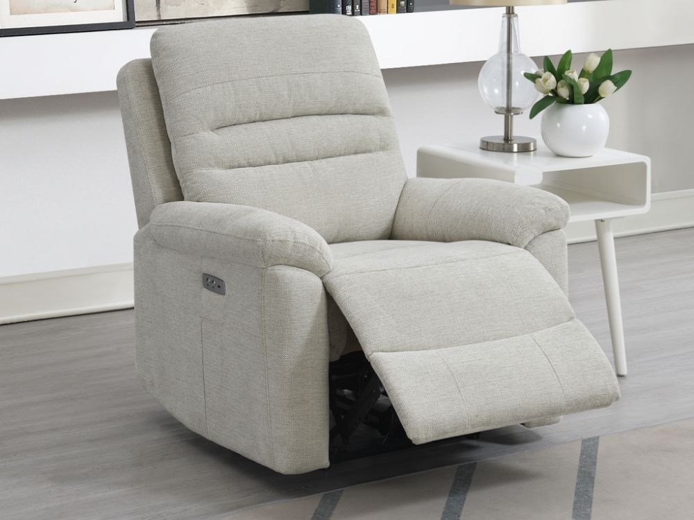 Product photograph of Belford Beige Fabric 3 1 1 Recliner Sofa Suite from Choice Furniture Superstore.