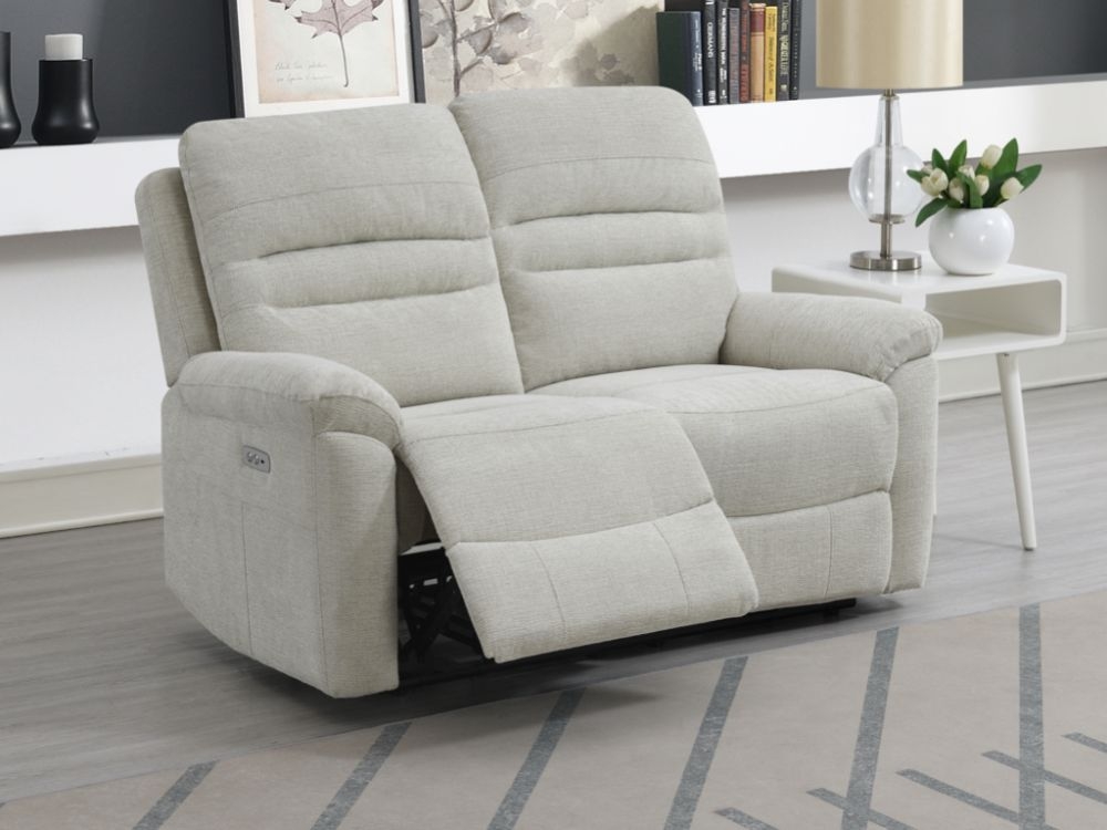 Product photograph of Belford Beige Fabric 3 2 Recliner Sofa Suite from Choice Furniture Superstore.