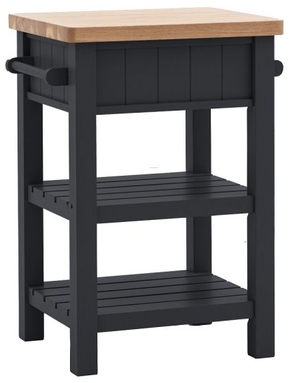 Product photograph of Telford Oak Butchers Block - Comes In Meteor And Prairie Options from Choice Furniture Superstore.