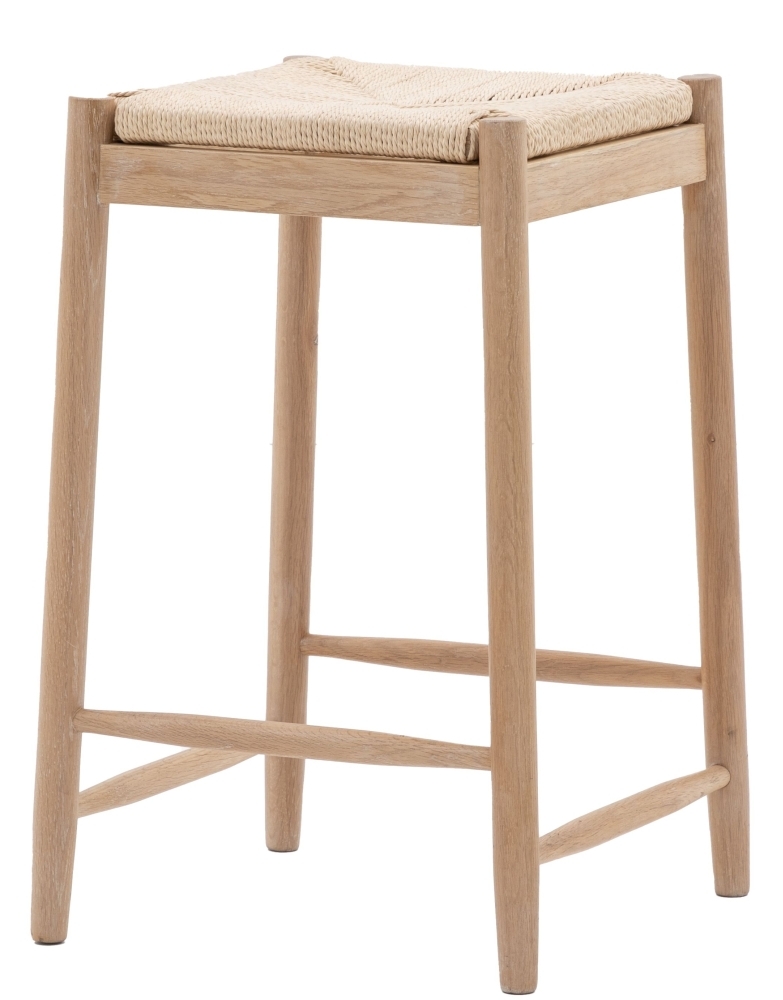 Product photograph of Telford Natural Rope Stool from Choice Furniture Superstore.