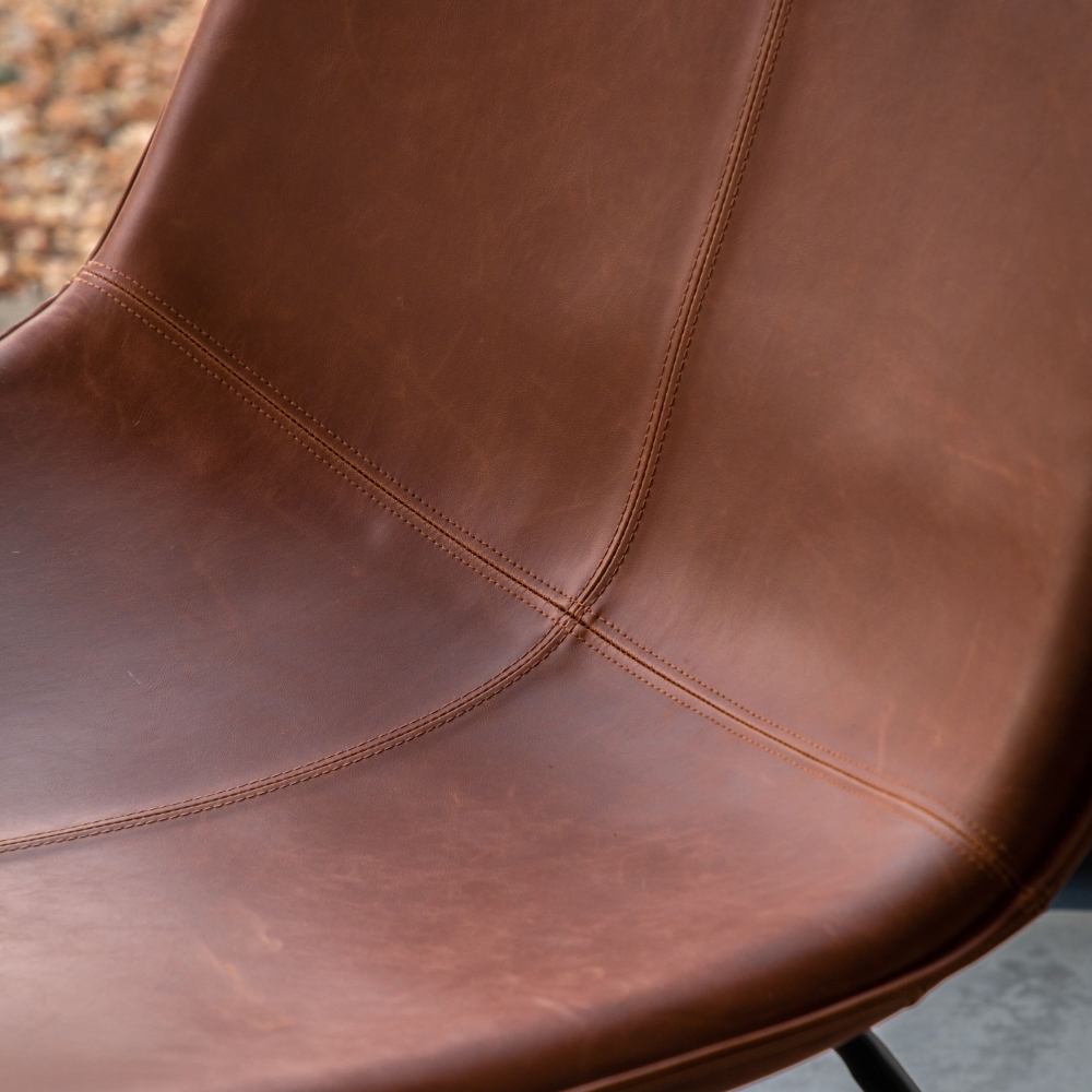 Product photograph of Hawking Lounge Chair - Comes In Brown Charcoal And Ember Options from Choice Furniture Superstore.