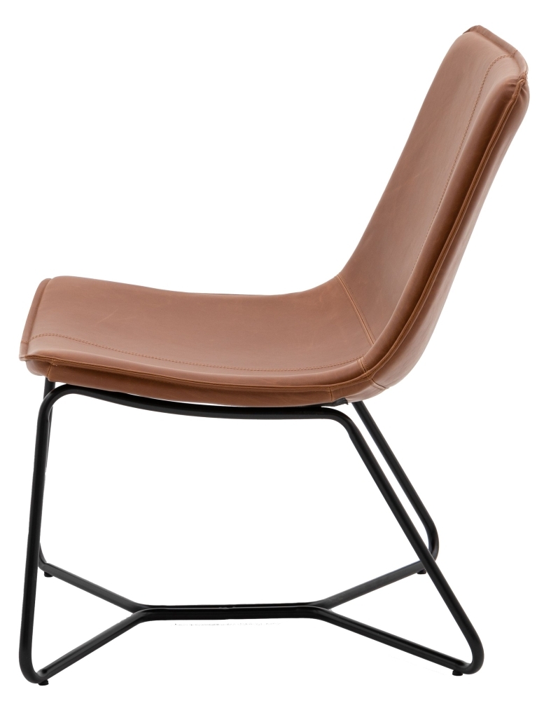 Product photograph of Sacramento Lounge Chair - Comes In Brown Charcoal And Ember Options from Choice Furniture Superstore.