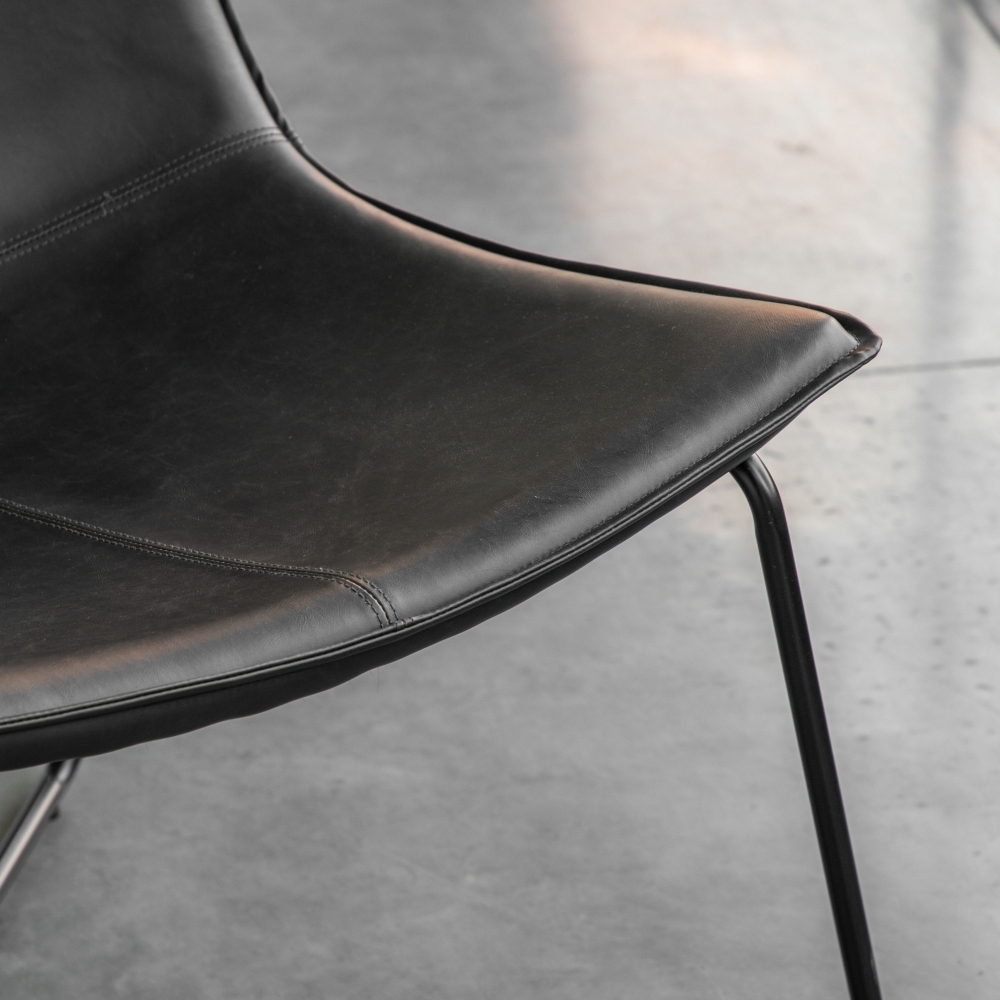 Product photograph of Hawking Charcoal Lounge Chair from Choice Furniture Superstore.