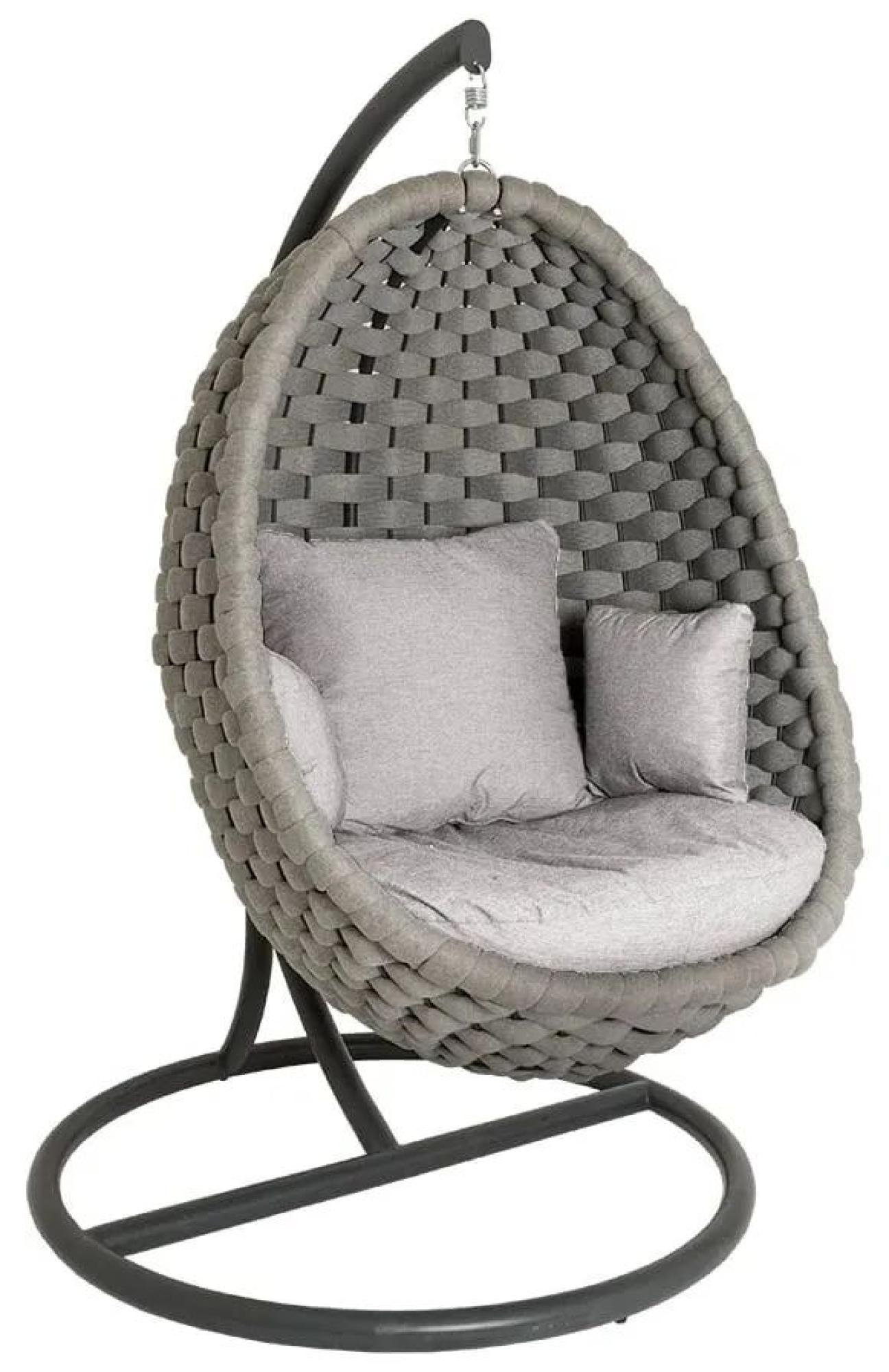 Product photograph of Alexander Rose Cordial Luxe Light Grey Lucy Chair With Cantilever Frame from Choice Furniture Superstore.
