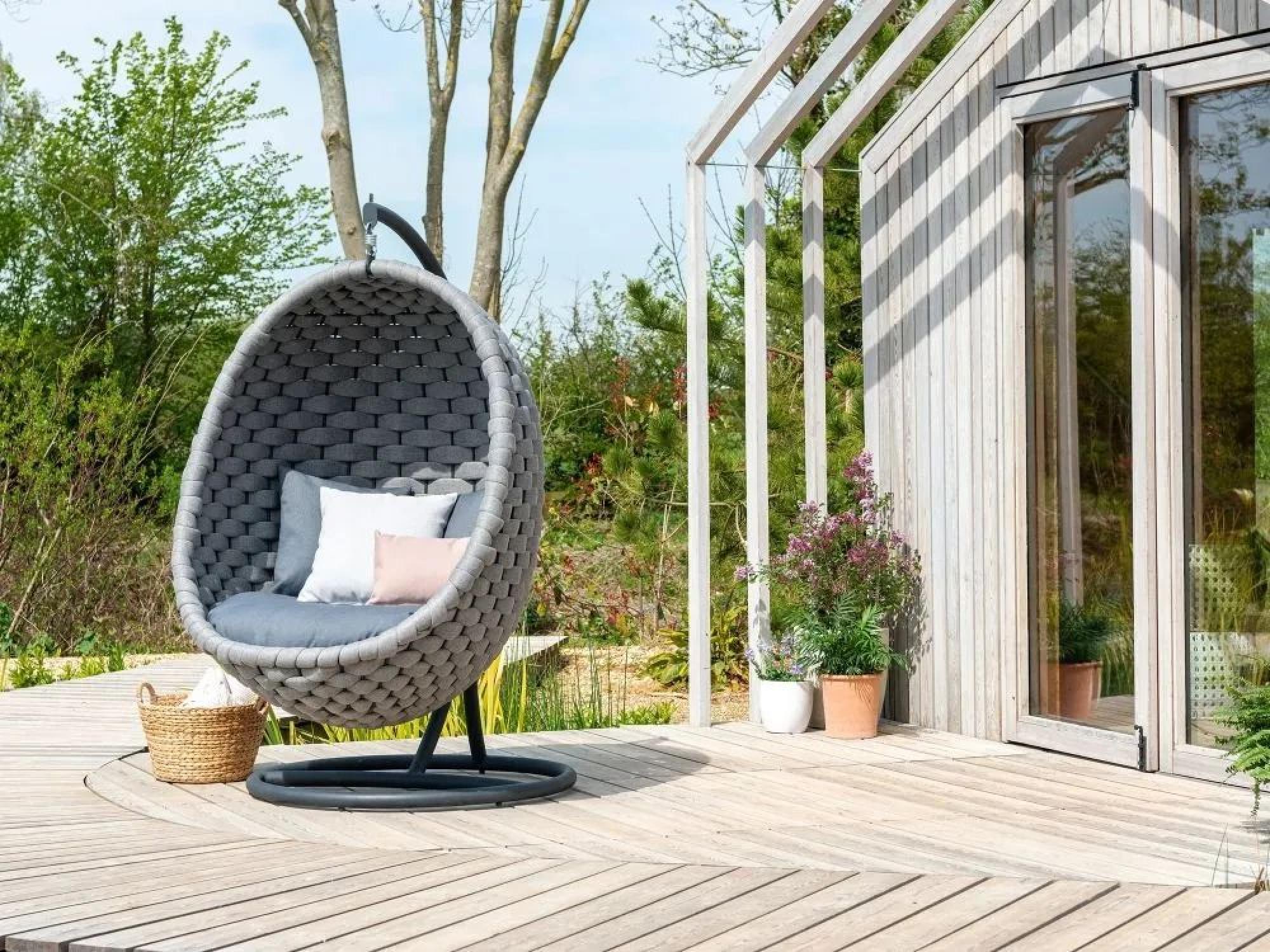 Product photograph of Alexander Rose Cordial Luxe Light Grey Lucy Chair With Cantilever Frame from Choice Furniture Superstore.