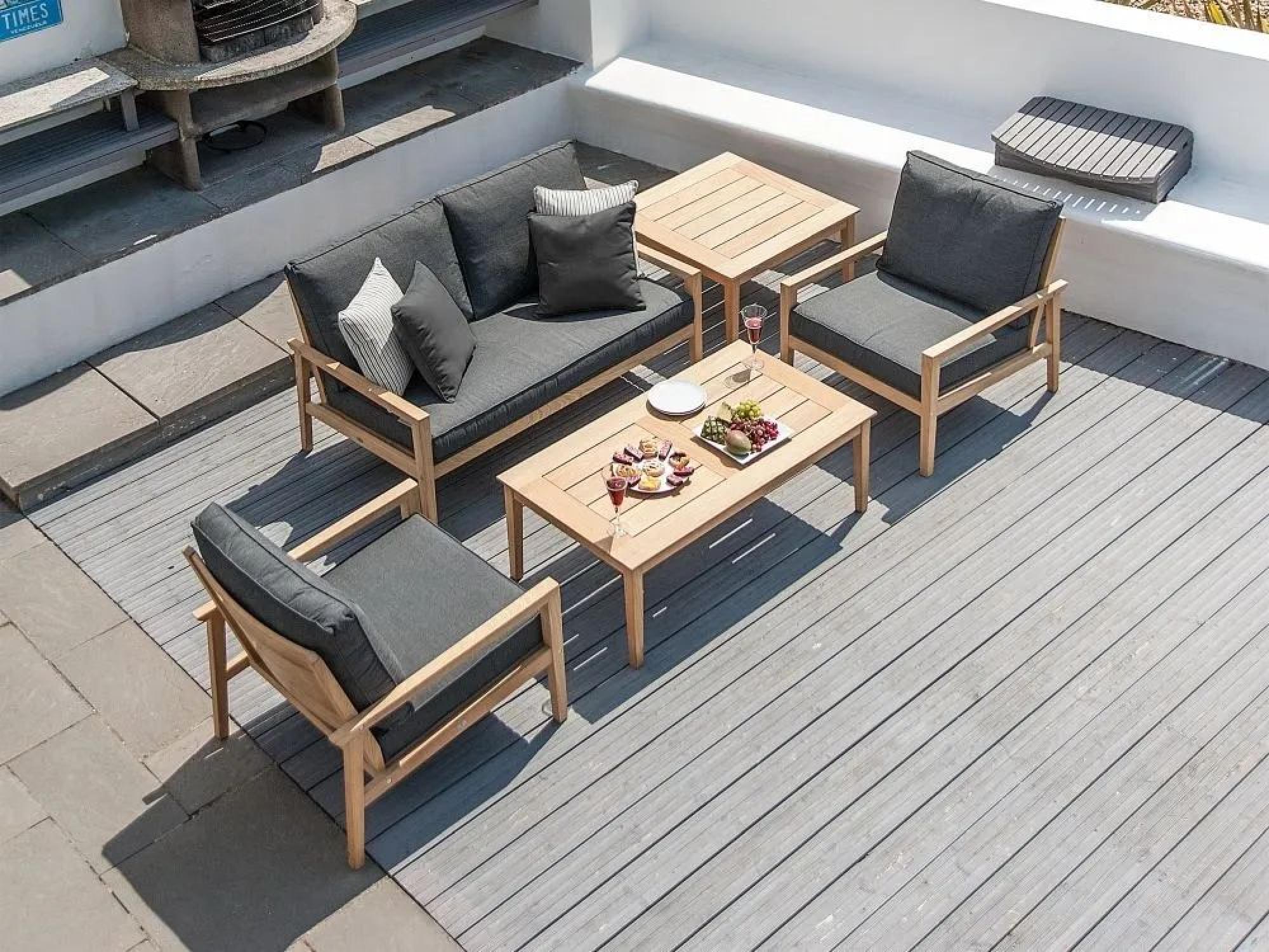 Product photograph of Alexander Rose Tivoli Roble Lounge Chair from Choice Furniture Superstore.