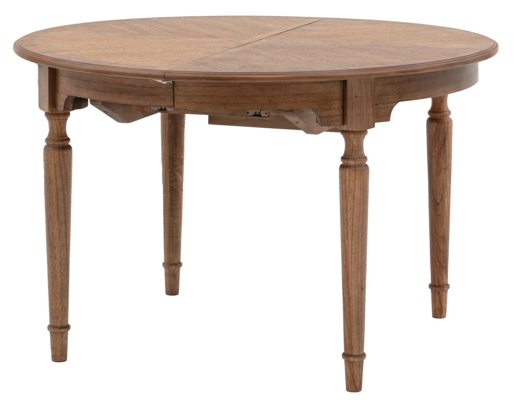 Product photograph of Highgrove Peroba Round Dining Table - 6 Seater from Choice Furniture Superstore.