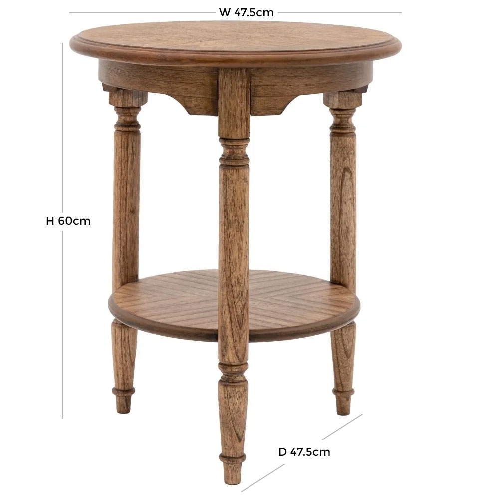 Leming Peroba Side Table