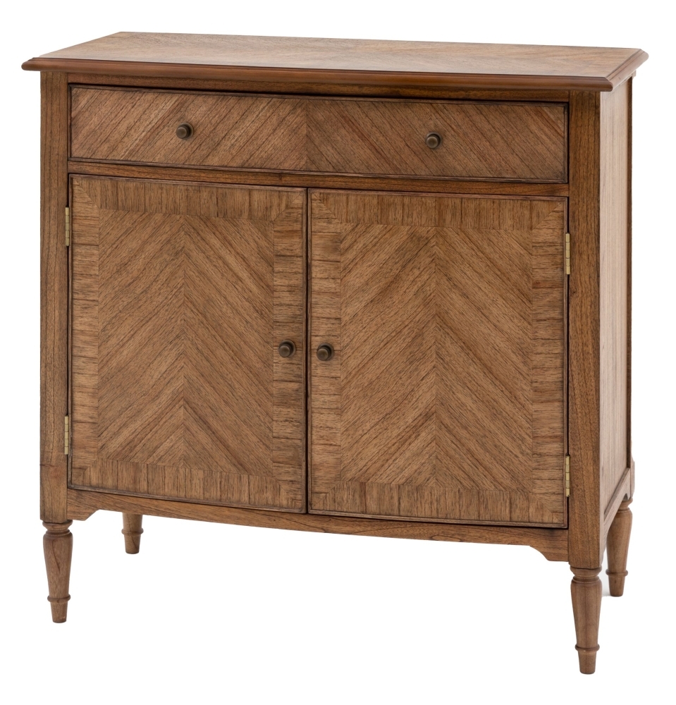 Product photograph of Highgrove Peroba 2 Door 1 Drawer Sideboard from Choice Furniture Superstore.