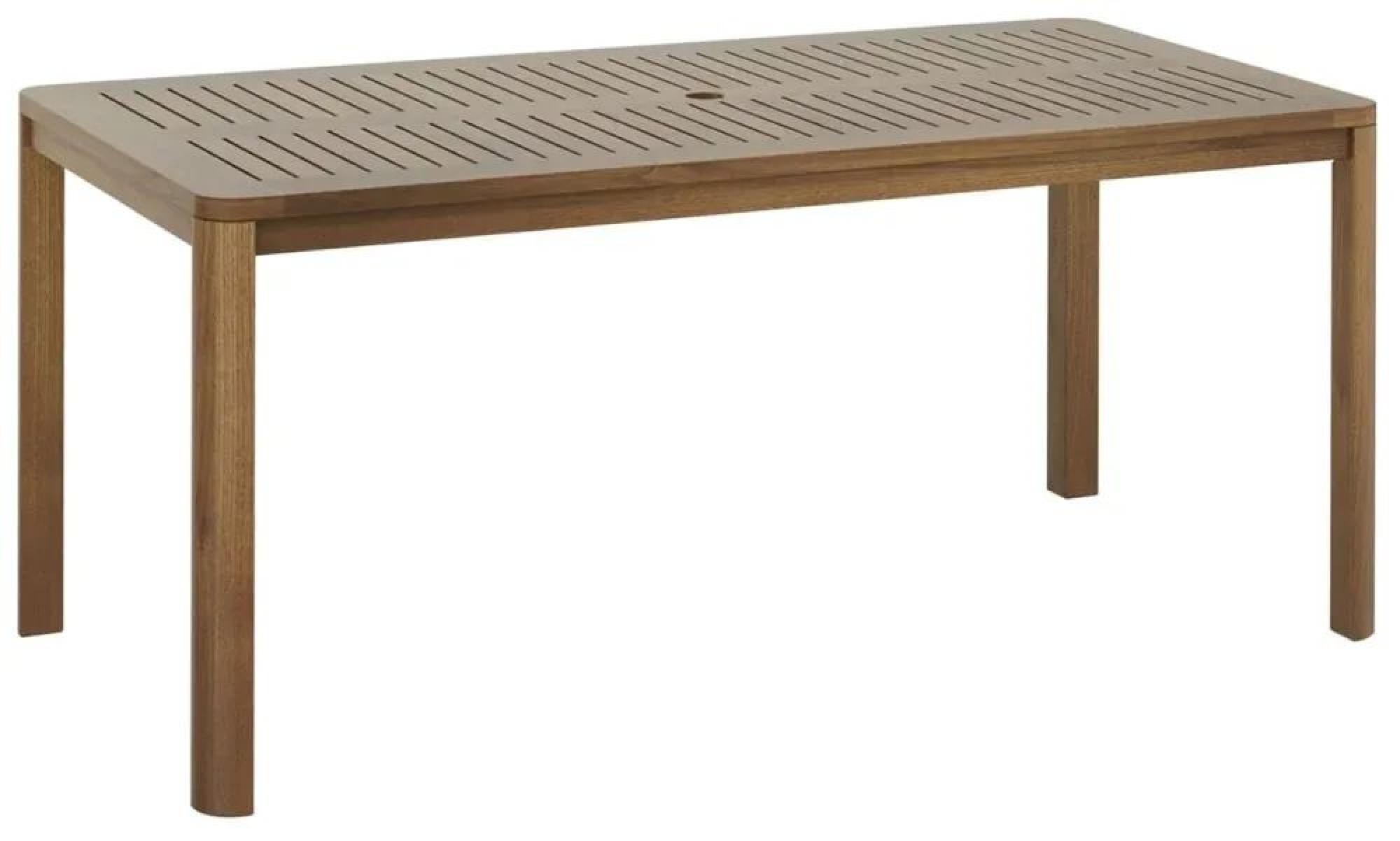 Product photograph of Alexander Rose Bolney Brown Rectangular Dining Table from Choice Furniture Superstore.