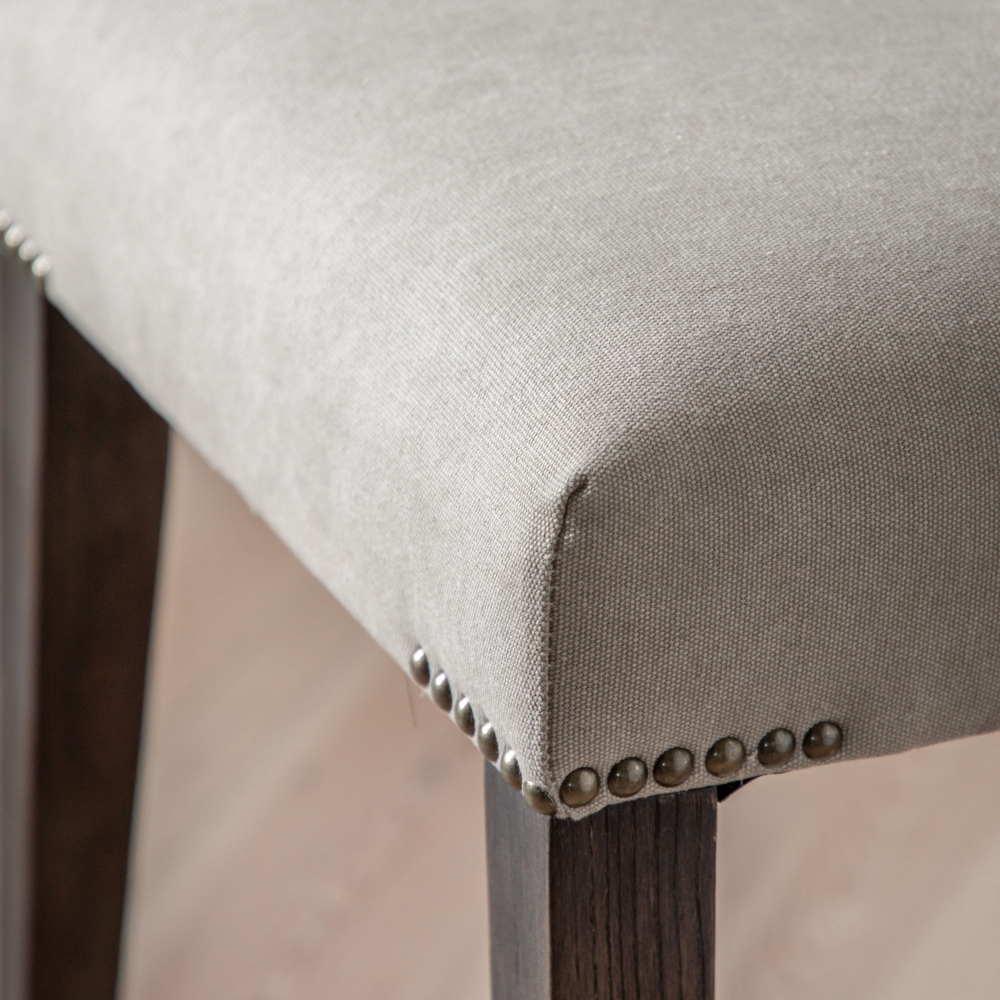 Product photograph of Madison Wooden Cement Velvet Dining Chair Sold In Pairs from Choice Furniture Superstore.