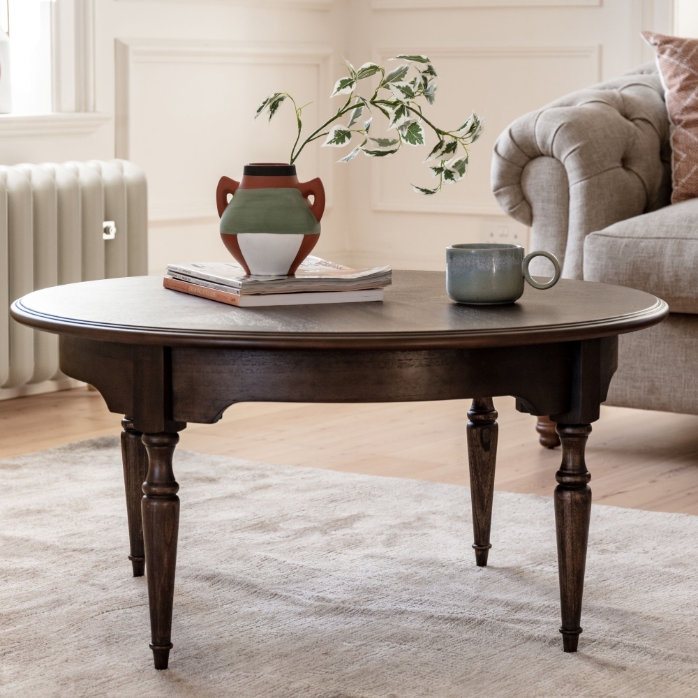 Product photograph of Madison Wooden Dark Wood Coffee Table from Choice Furniture Superstore.