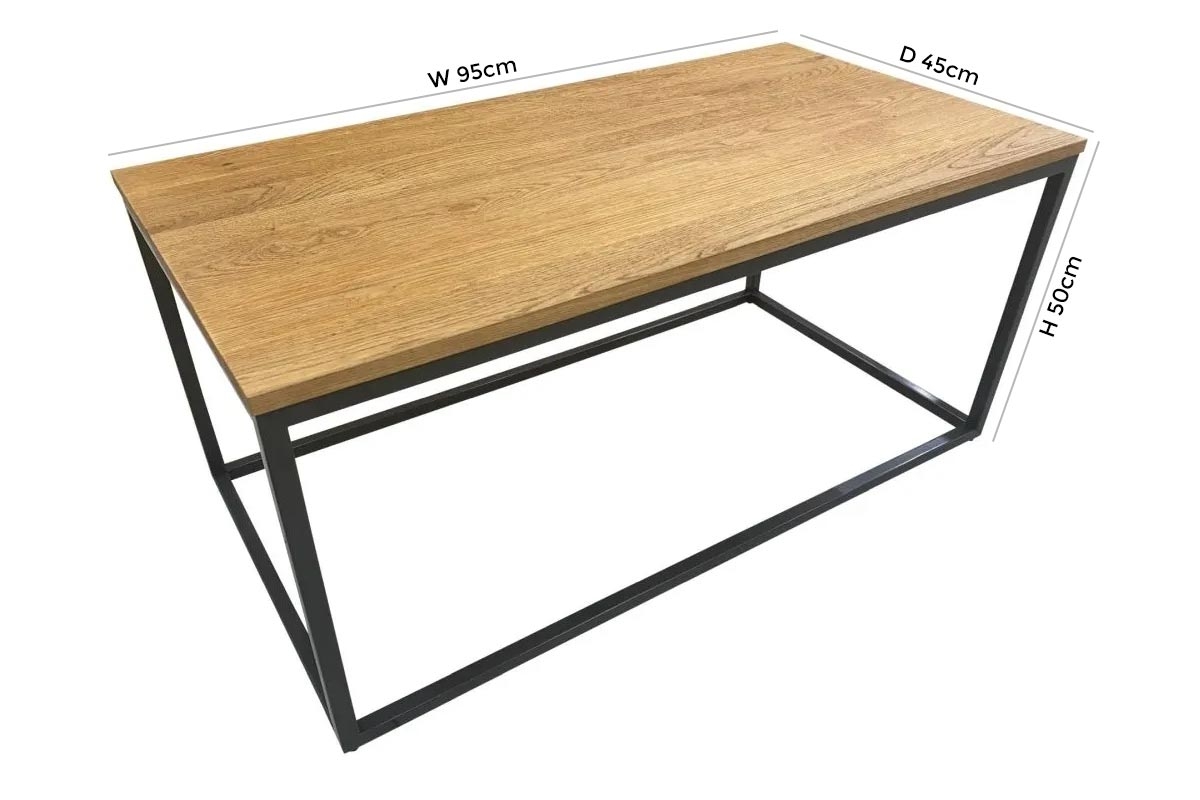 Product photograph of Trend Oak Coffee Table from Choice Furniture Superstore.