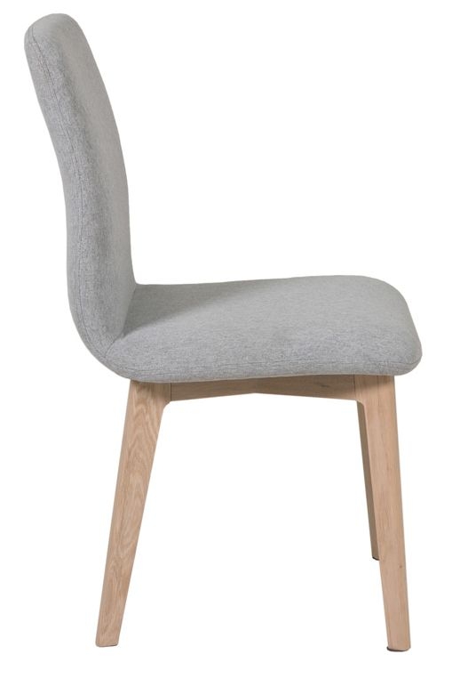 Product photograph of 2 X Vida Living Marlow Light Grey Dining Chair from Choice Furniture Superstore.