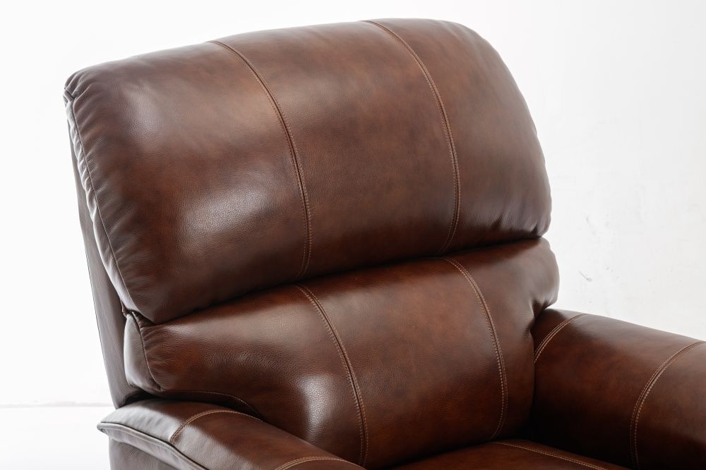 Product photograph of Gfa Toulouse Dual Motor Riser Recliner Chair - Walnut Leather Match from Choice Furniture Superstore.