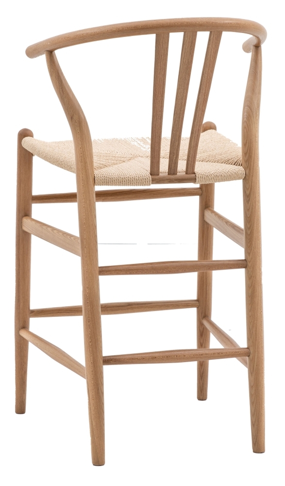 Product photograph of Set Of 2 Whitney Natural Bar Stool from Choice Furniture Superstore.