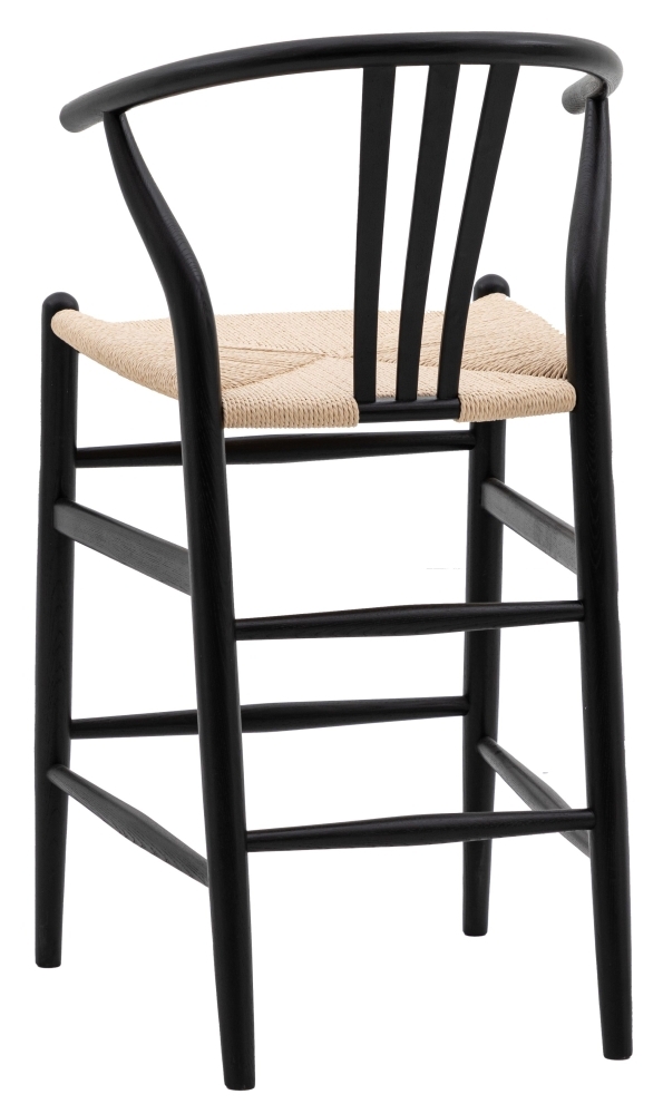 Product photograph of Set Of 2 Whitney Black Bar Stool from Choice Furniture Superstore.