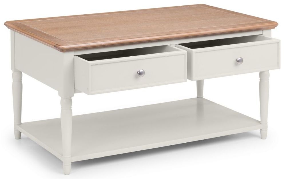 Product photograph of Provence Grey Painted Coffee Table from Choice Furniture Superstore.