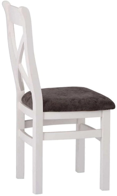 Product photograph of Aberdare Painted Cross Back Dining Chair Sold In Pairs from Choice Furniture Superstore.
