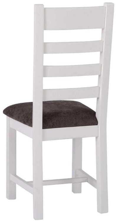 Product photograph of Aberdare Painted Ladder Back Dining Chair Sold In Pairs from Choice Furniture Superstore.