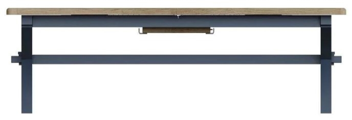 Product photograph of Hatton Oak Cross Leg 250cm Dining Table from Choice Furniture Superstore.