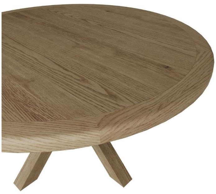 Product photograph of Hatton Oak 150cm Large Round Dining Table from Choice Furniture Superstore.