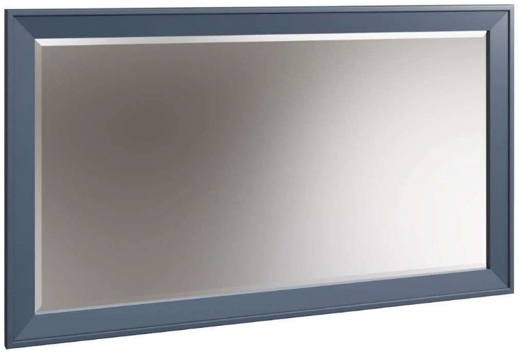 Product photograph of Ringwood Blue Painted Large Wall Mirror - 160cm X 90cm from Choice Furniture Superstore.