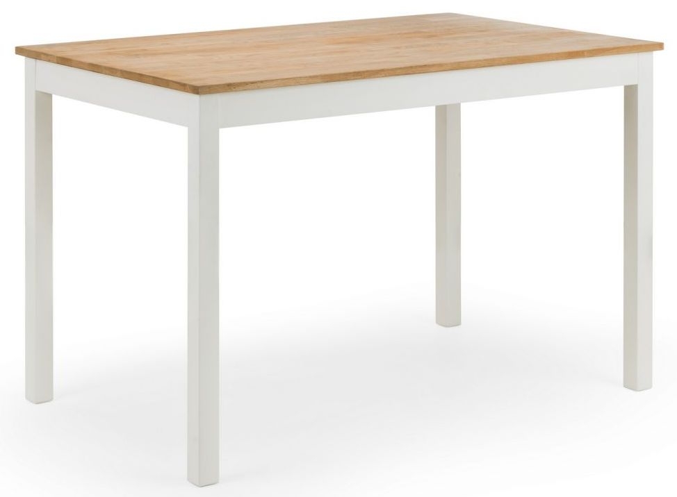 Product photograph of Coxmoor Ivory 4 Seater Dining Table from Choice Furniture Superstore.
