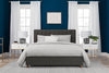 Product photograph of Alphason Emily Grey Linen Fabric 5ft King Size Bed - 4108439uk from Choice Furniture Superstore.