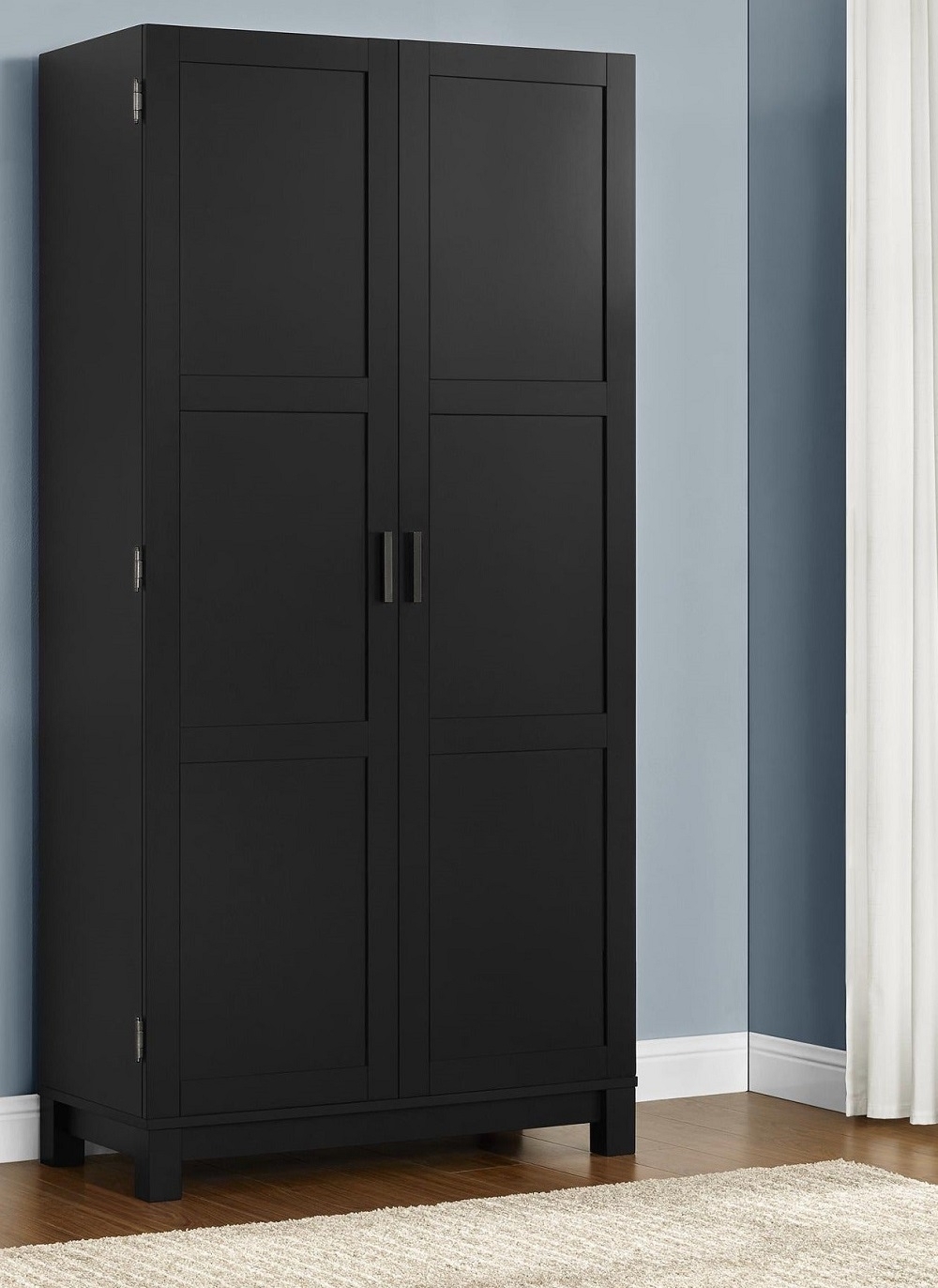 Product photograph of Alphason Carver 2 Door 2 Drawer Hall Cabinet from Choice Furniture Superstore.