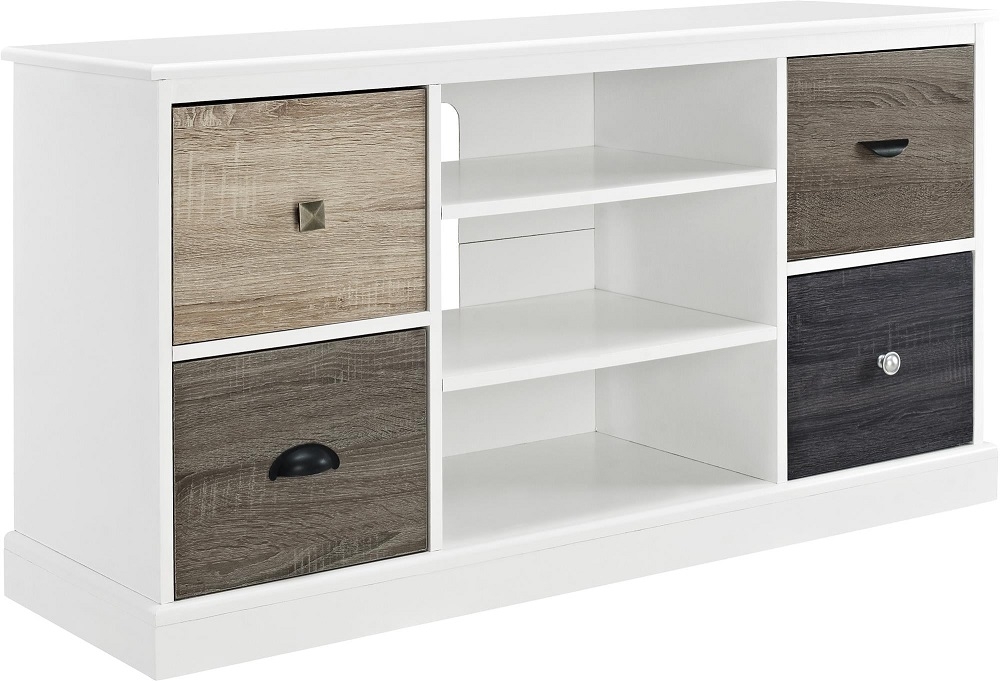 Product photograph of Alphason Mercer 4 Drawer Tv Unit - 1739096uk from Choice Furniture Superstore.