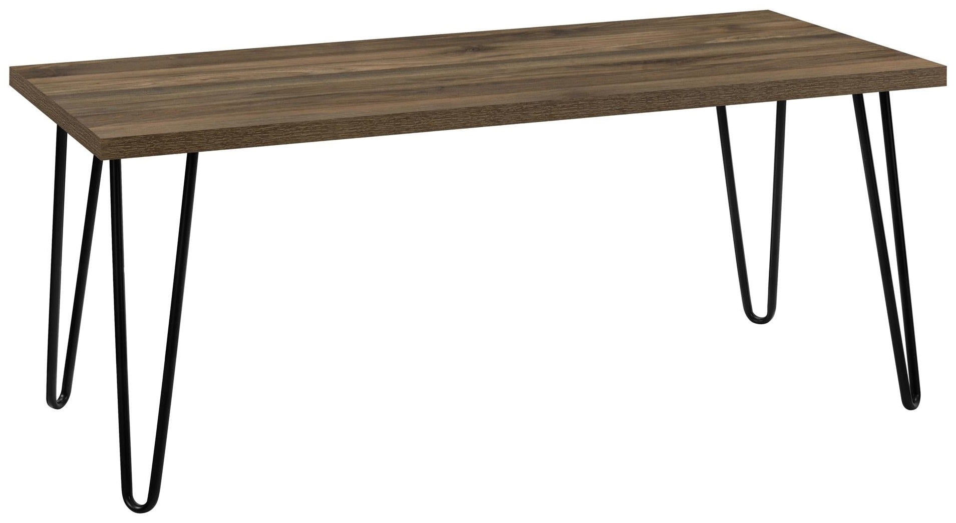 Product photograph of Alphason Owen Retro Industrial Coffee Table With Hairpin Legs from Choice Furniture Superstore.