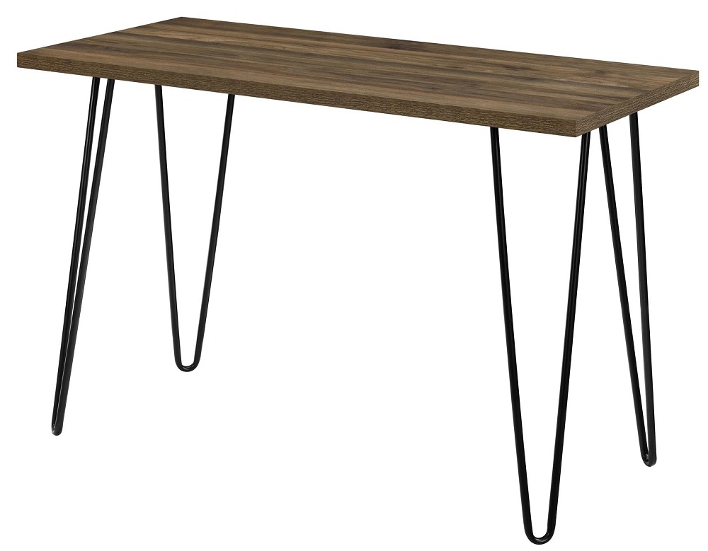 Product photograph of Alphason Owen Retro Industrial Desk With Hairpin Legs from Choice Furniture Superstore.