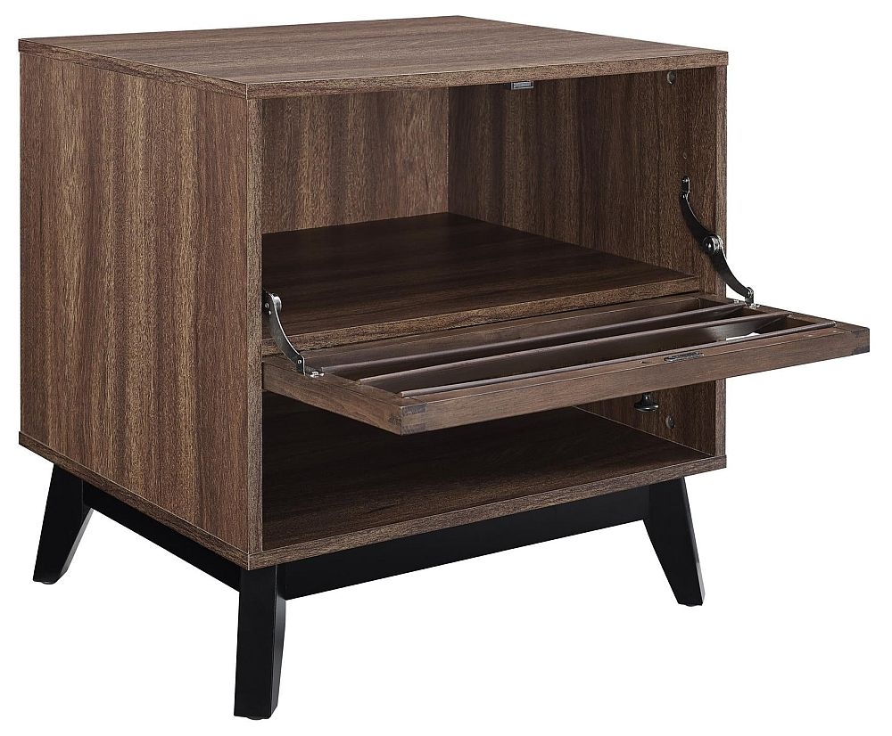 Product photograph of Alphason Vaughn 1 Door Accent Table from Choice Furniture Superstore.