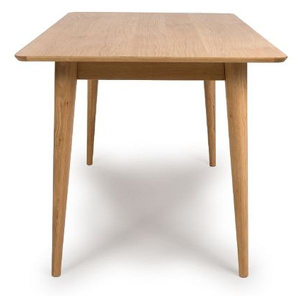Product photograph of Jenson Light Oak 120cm Dining Table - 4 Seater from Choice Furniture Superstore.