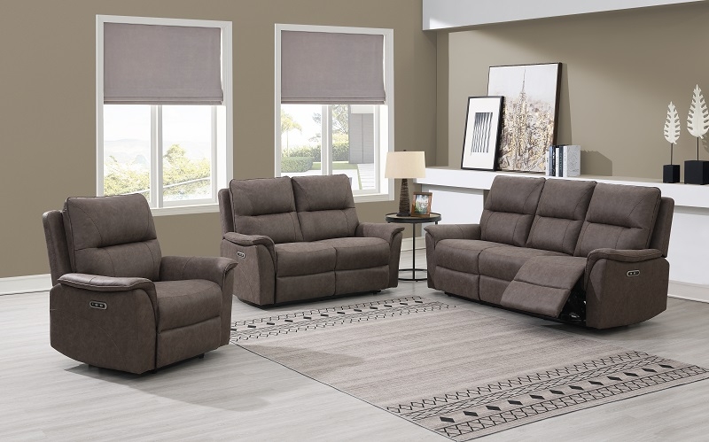 Product photograph of Kansas Truffle Faux Leather 2 Seater Sofa from Choice Furniture Superstore.