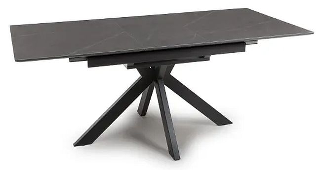 Product photograph of Lunar Ceramic 4 Seater Extending Dining Table from Choice Furniture Superstore.