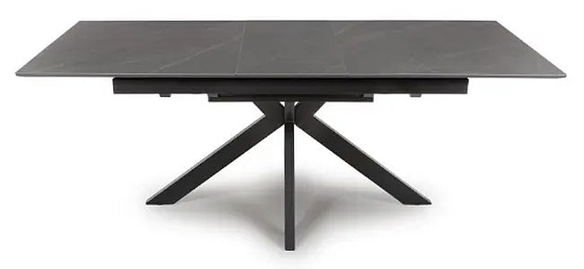 Product photograph of Lunar Grey Ceramic 6 Seater Extending Dining Table from Choice Furniture Superstore.