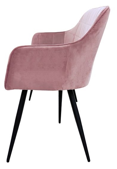 Product photograph of Vienna Blush Velvet Fabric Bench from Choice Furniture Superstore.