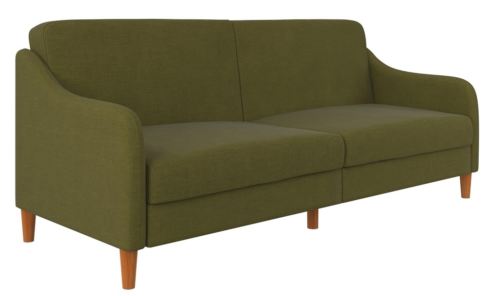 Product photograph of Jasper Linen Fabric 2 Seater Sprung Sofa Bed from Choice Furniture Superstore.