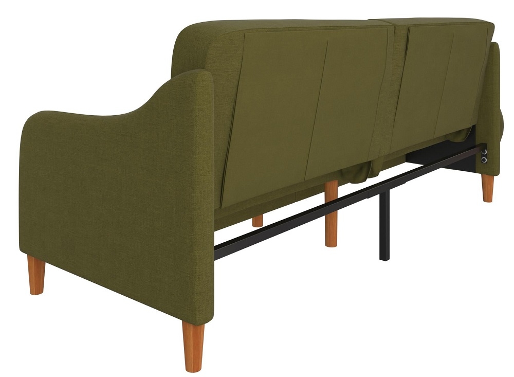 Product photograph of Jasper Linen Fabric 2 Seater Sprung Sofa Bed from Choice Furniture Superstore.