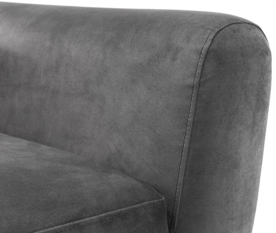 Product photograph of Monza Grey Fabric 3 Seater Sofa from Choice Furniture Superstore.