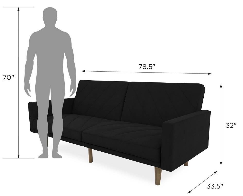 Product photograph of Paxson Linen Fabric 2 Seater Sofa Bed from Choice Furniture Superstore.