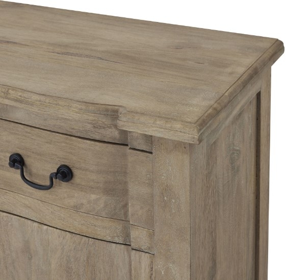 Product photograph of Baltimore Wooden Sideboard 120cm With 3 Drawer 2 Door from Choice Furniture Superstore.