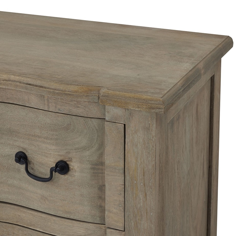 Product photograph of Copgrove Wooden 6 Drawer Chest from Choice Furniture Superstore.