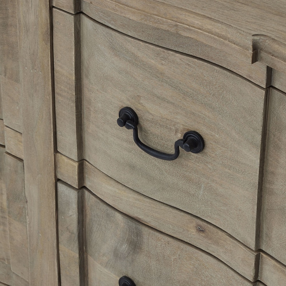 Product photograph of Copgrove Wooden 6 Drawer Chest from Choice Furniture Superstore.
