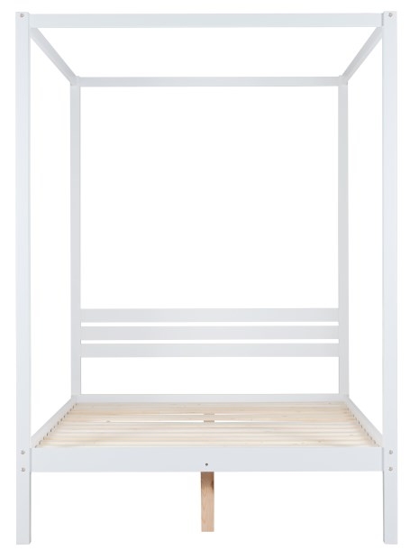 Product photograph of Mercia White Pine Four Poster Bed from Choice Furniture Superstore.