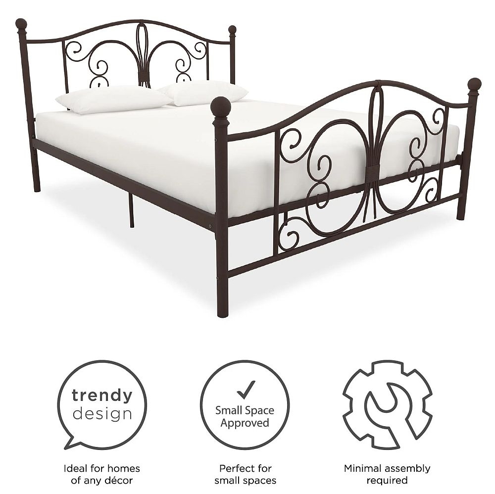 Product photograph of Alphason Bombay Bronze Metal Bed - Sizes Available - 3246228uk from Choice Furniture Superstore.