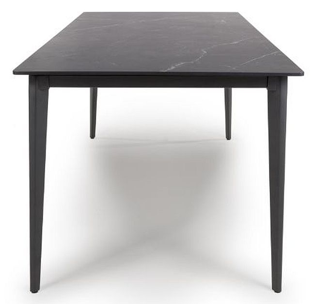 Product photograph of Amalfi Marble Effect 180cm Dining Table - 6 Seater from Choice Furniture Superstore.